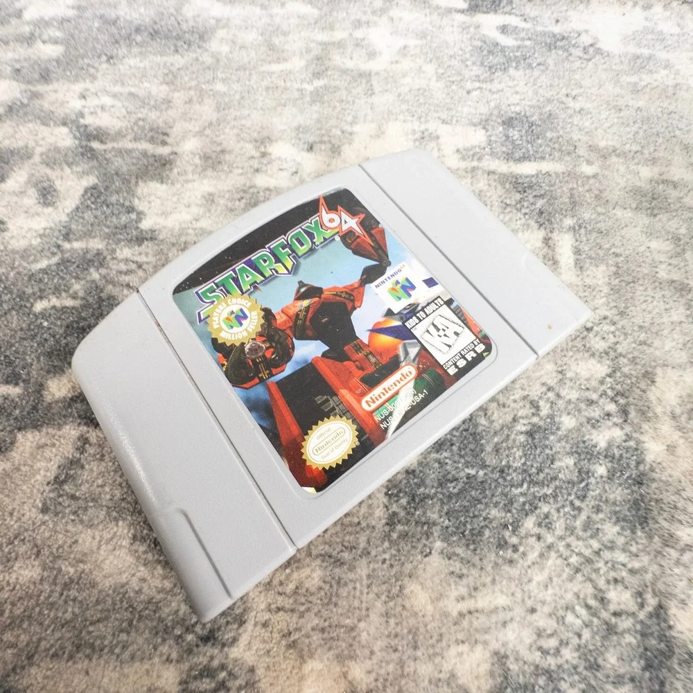 Star Fox 64 Nintendo 64 N64 Authentic Rail Shooter Fox McCloud